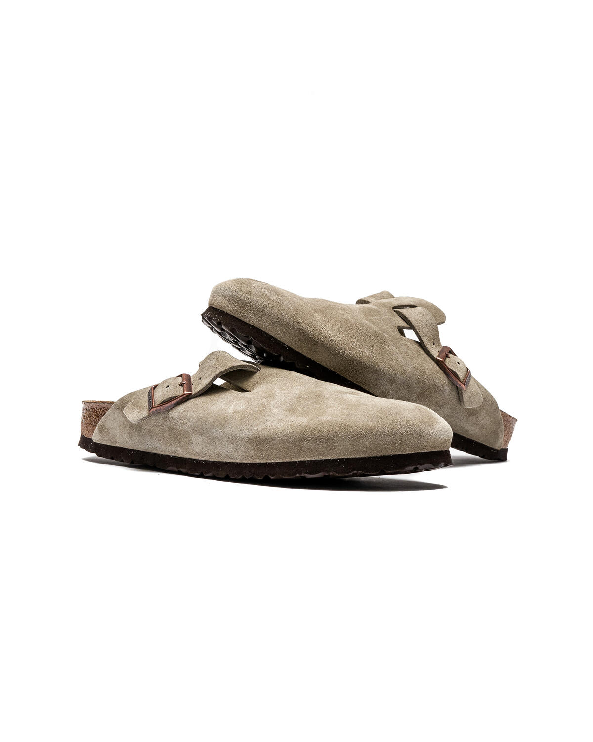 narrow taupe birkenstocks